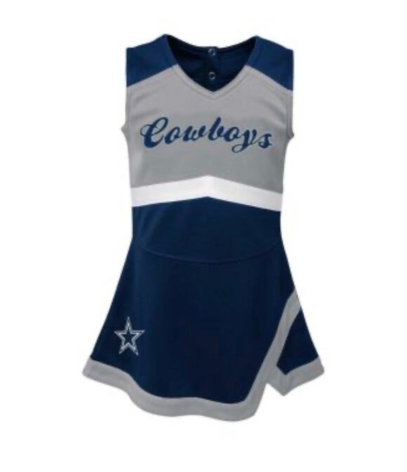 NFL Other - NFL Dallas Cowboys Cheer Captain Dress Girls Size XL 16 NWT